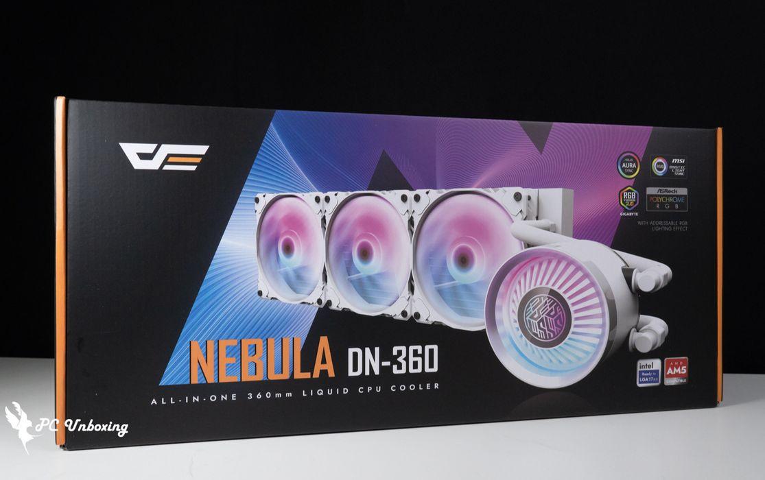 富士山封印之地 darkFlash Nebula DN360 一體式水冷開箱評測【PC Unboxing】