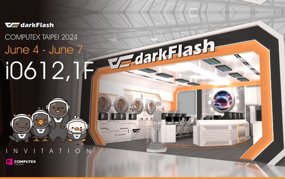 Computex 2024規模再進化！與darkFlash一同掀起太空潮流